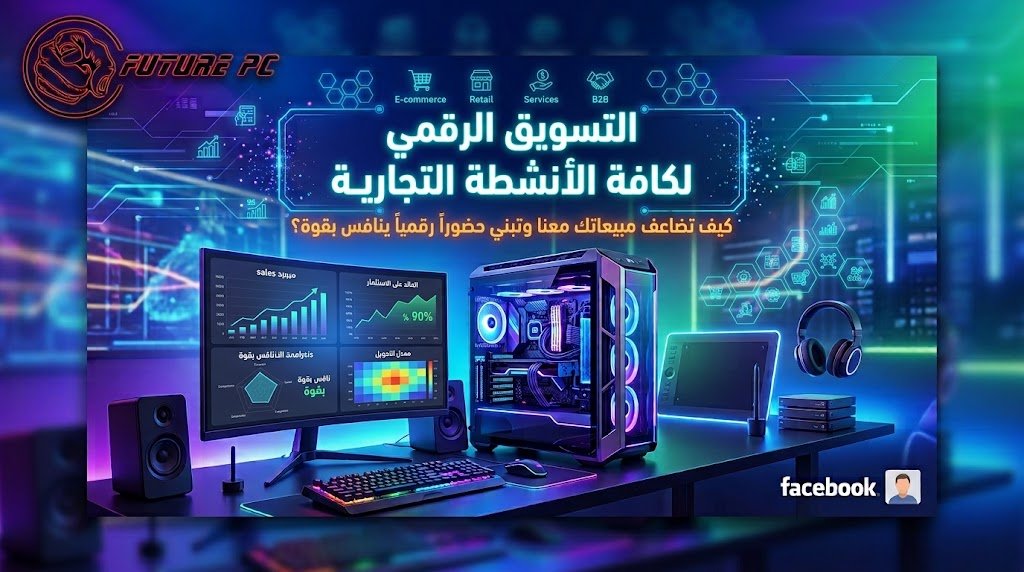 التسويق الرقمي لكافة الأنشطة التجارية: كيف تضاعف مبيعاتك معنا وتبني حضوراً رقمياً ينافس بقوة؟